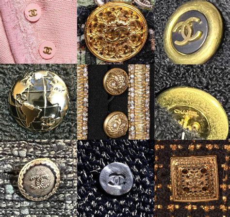 fake chanel rhinestone buttons|chanel button is real.